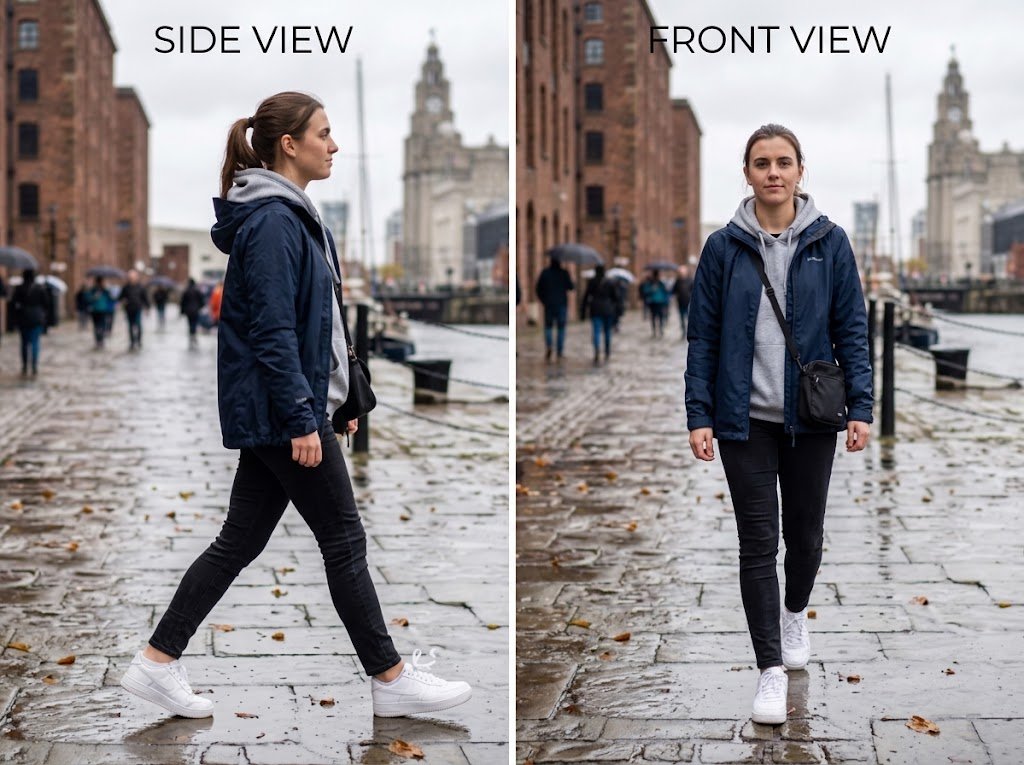 15 Easy Autumn Outfit for Busy Mums 9 Hoodie and Raincoat Outfit