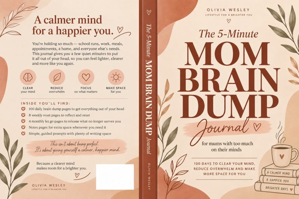 A Brain Dump Journal for Mums With Too Much on Their Minds 1 brain dump journal for mums
